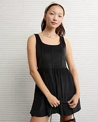 AE Velvet Corset Mini Dress