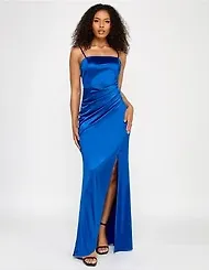 Emerald Sundae Juniors' Pleated Gown