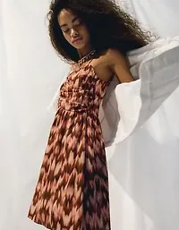 Printed Strappy Dress